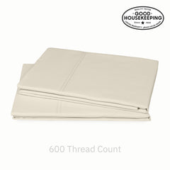 Restful Retreat 600 Sateen Cotton Pillowcase Pair