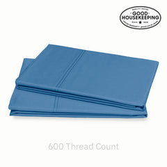Restful Retreat 600 Sateen Cotton Pillowcase Pair
