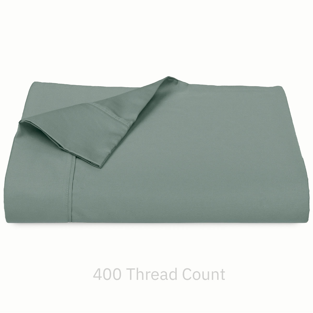 Everyday Ease Sateen 400 Flat Sheet Only - California Design Den