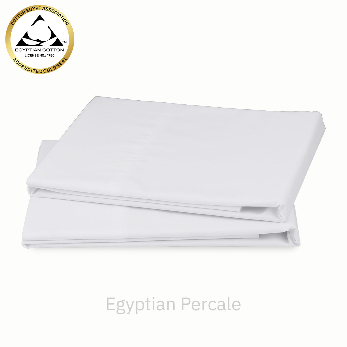 Signature Egyptian Percale Pillowcase Pair - California Design Den
