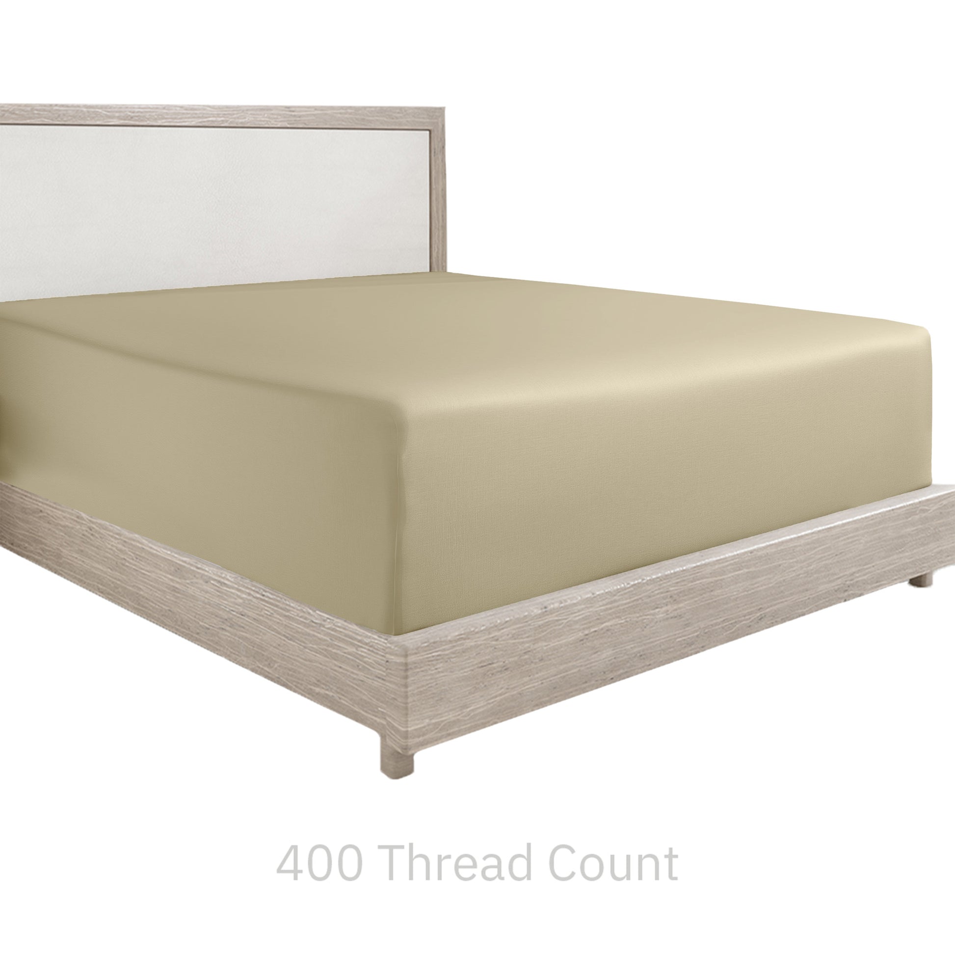 Everyday Ease Sateen 400 Fitted Sheet Only - California Design Den