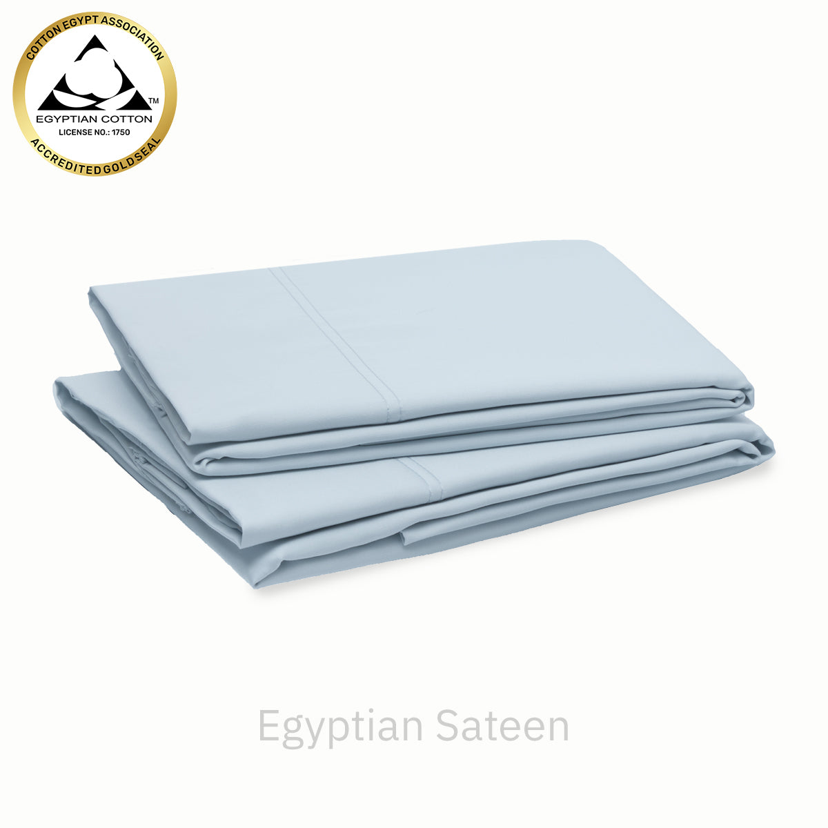 Signature Egyptian Sateen Pillowcase Pair - California Design Den