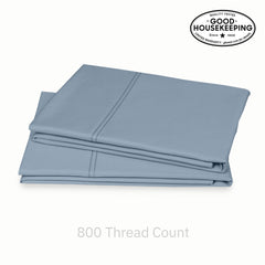 Hotel Luxe 800 Sateen Cotton Pillowcase Pair