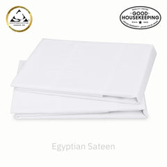 Signature Egyptian Cotton Sateen Pillowcase Pair