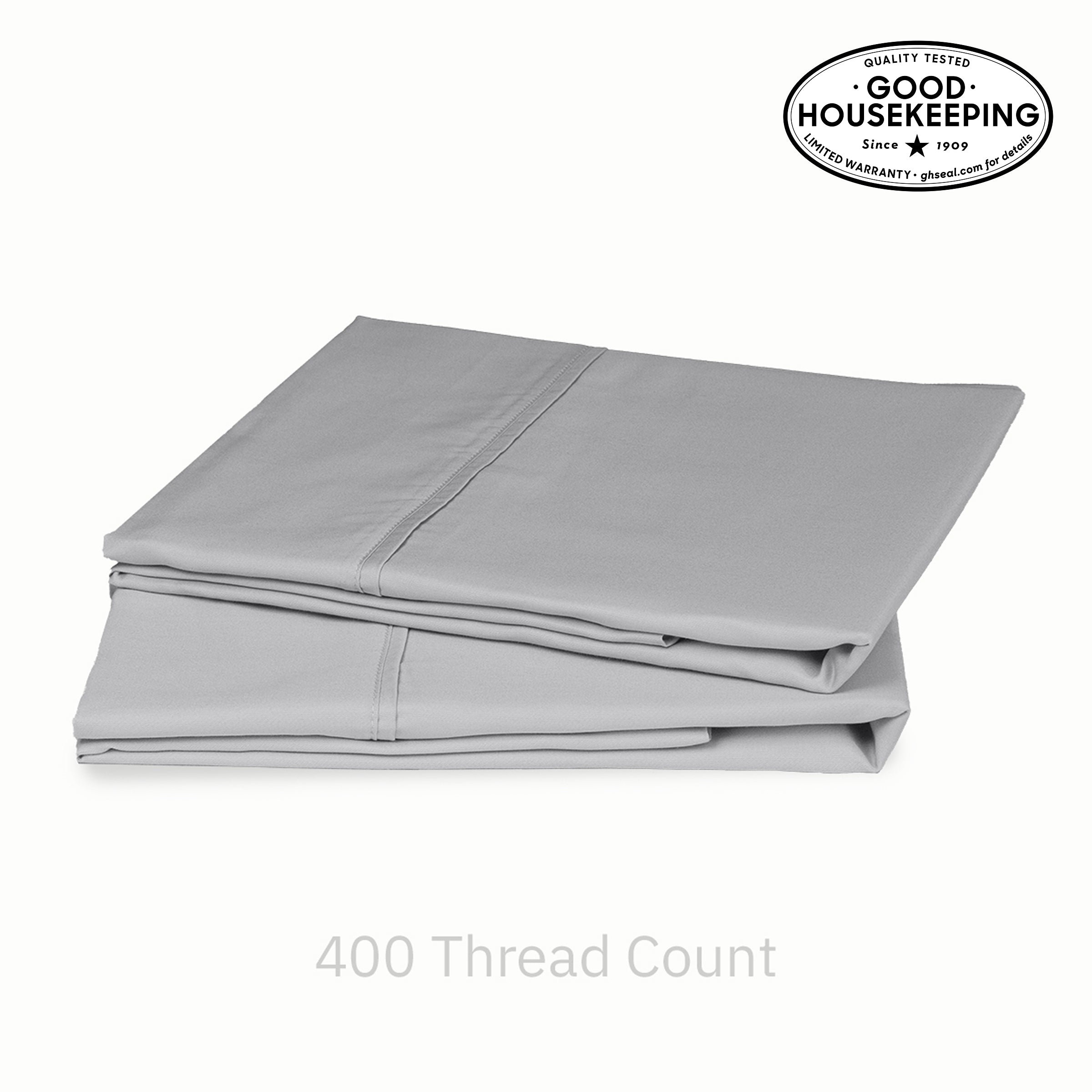 Everyday Ease Sateen 400 Pillowcase Pair - California Design Den