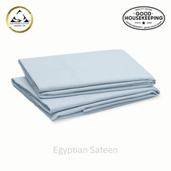 Signature Egyptian Cotton Sateen Pillowcase Pair