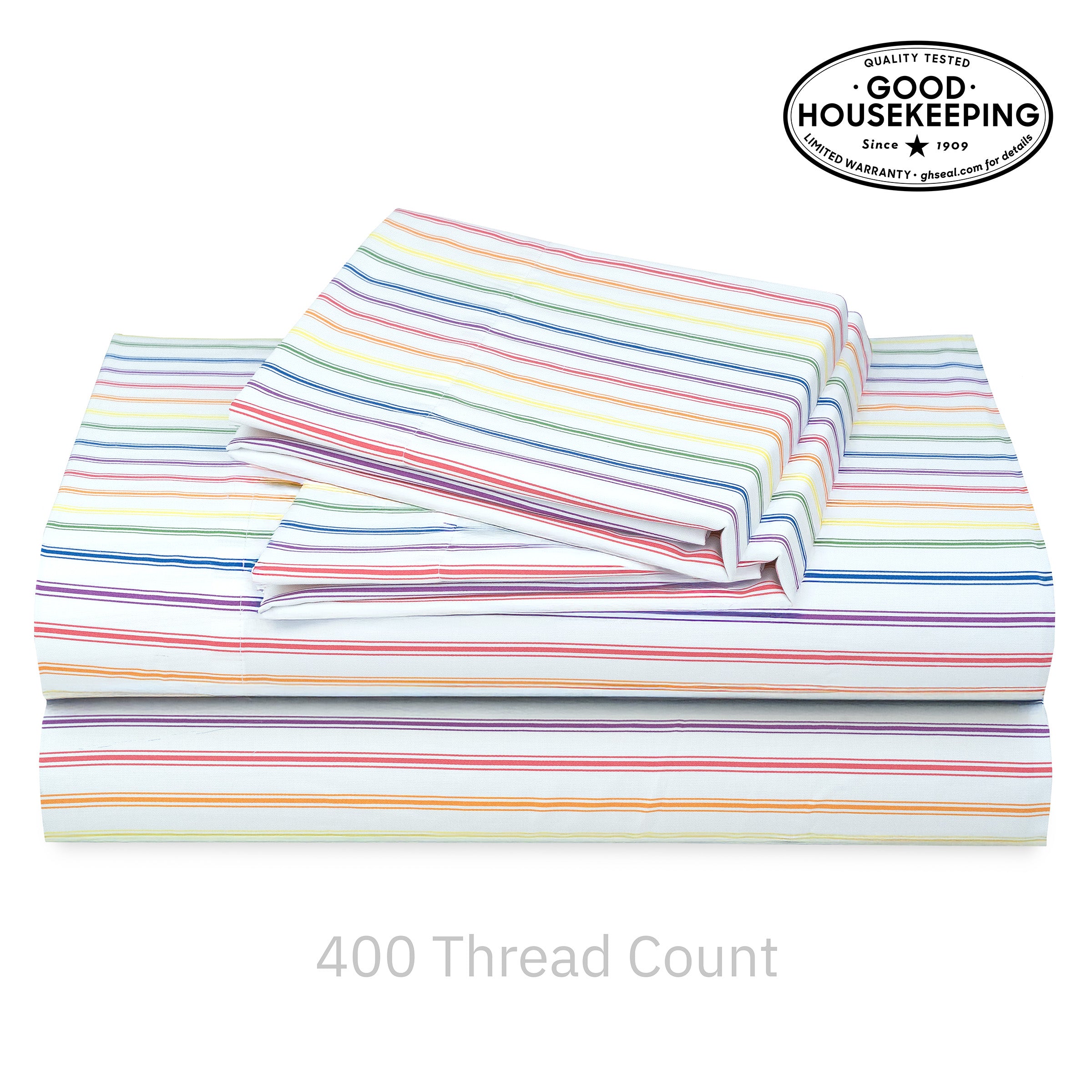 Everyday Ease 400 Sateen Cotton Sheet Set