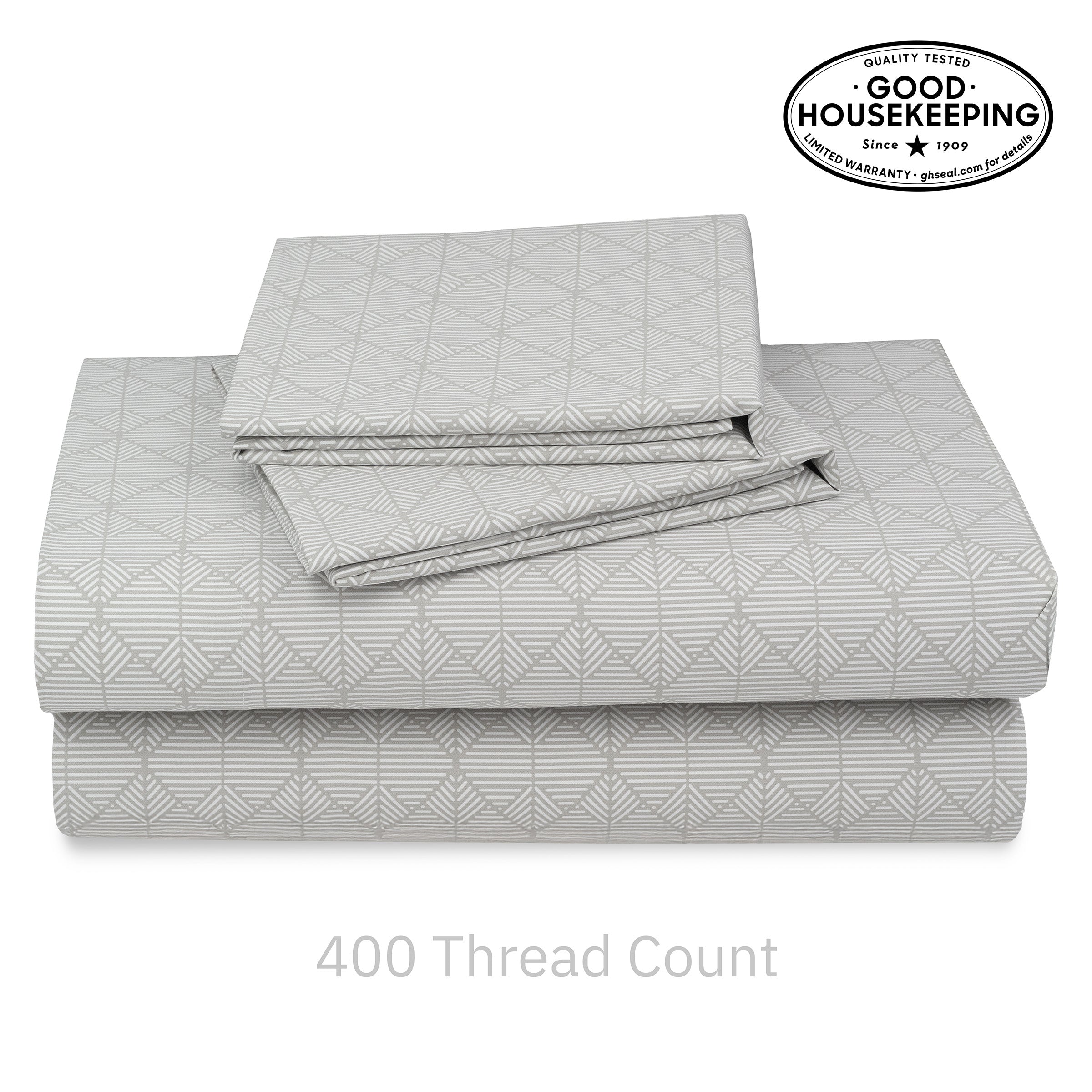 Everyday Ease 400 Sateen Cotton Sheet Set