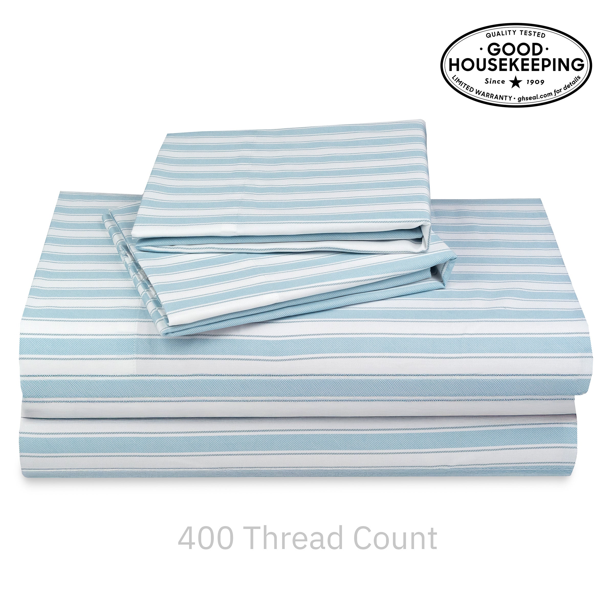 Everyday Ease 400 Sateen Cotton Sheet Set