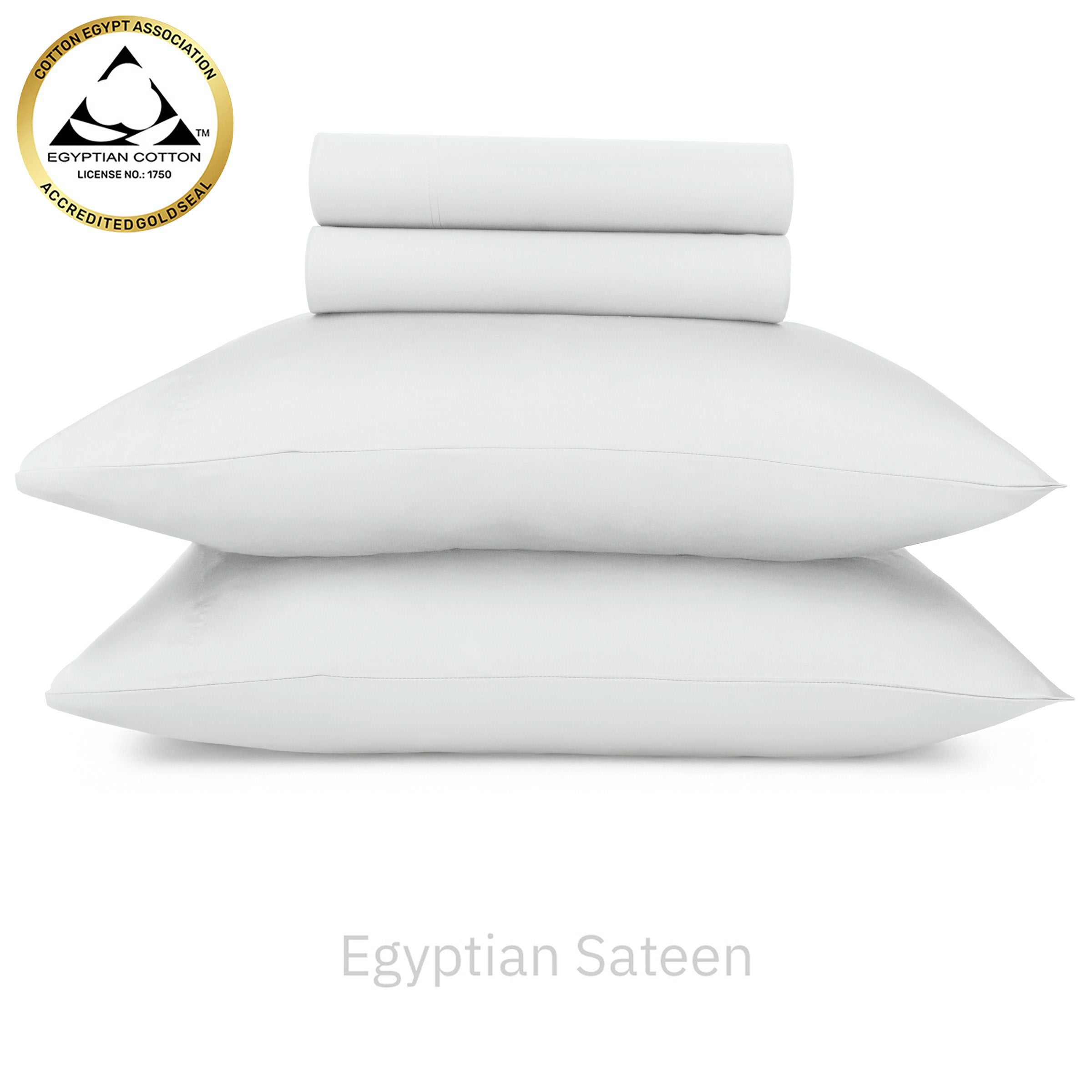 Signature Egyptian Sateen Sheet Set - California Design Den