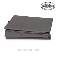 Weekend Soft 500 Sateen Cotton Pillowcase Pair