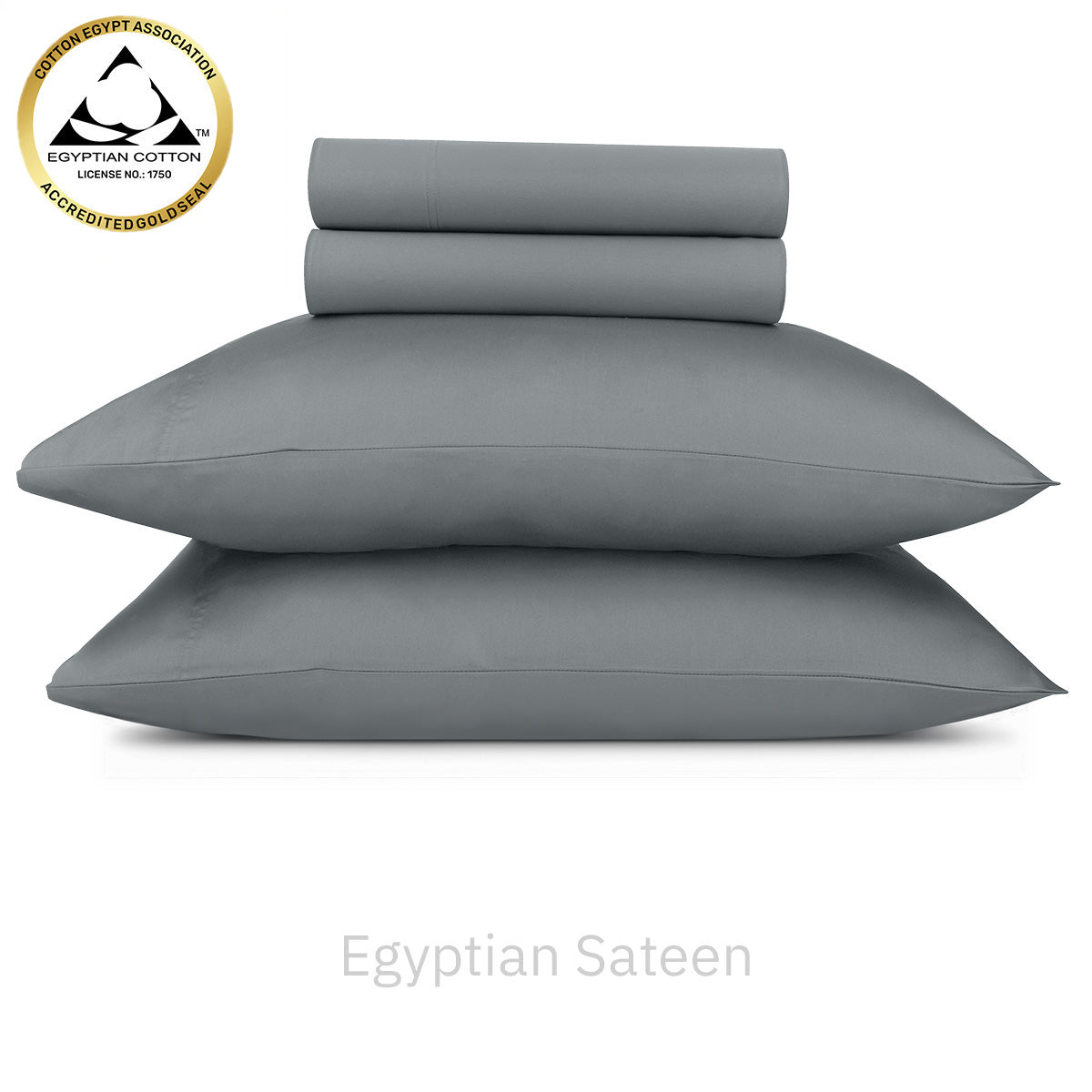 Signature Egyptian Sateen Sheet Set - California Design Den