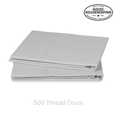 Weekend Soft 500 Sateen Cotton Pillowcase Pair