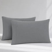 GOTS Certified, 100% Organic Cotton Sateen Pillowcase Pair
