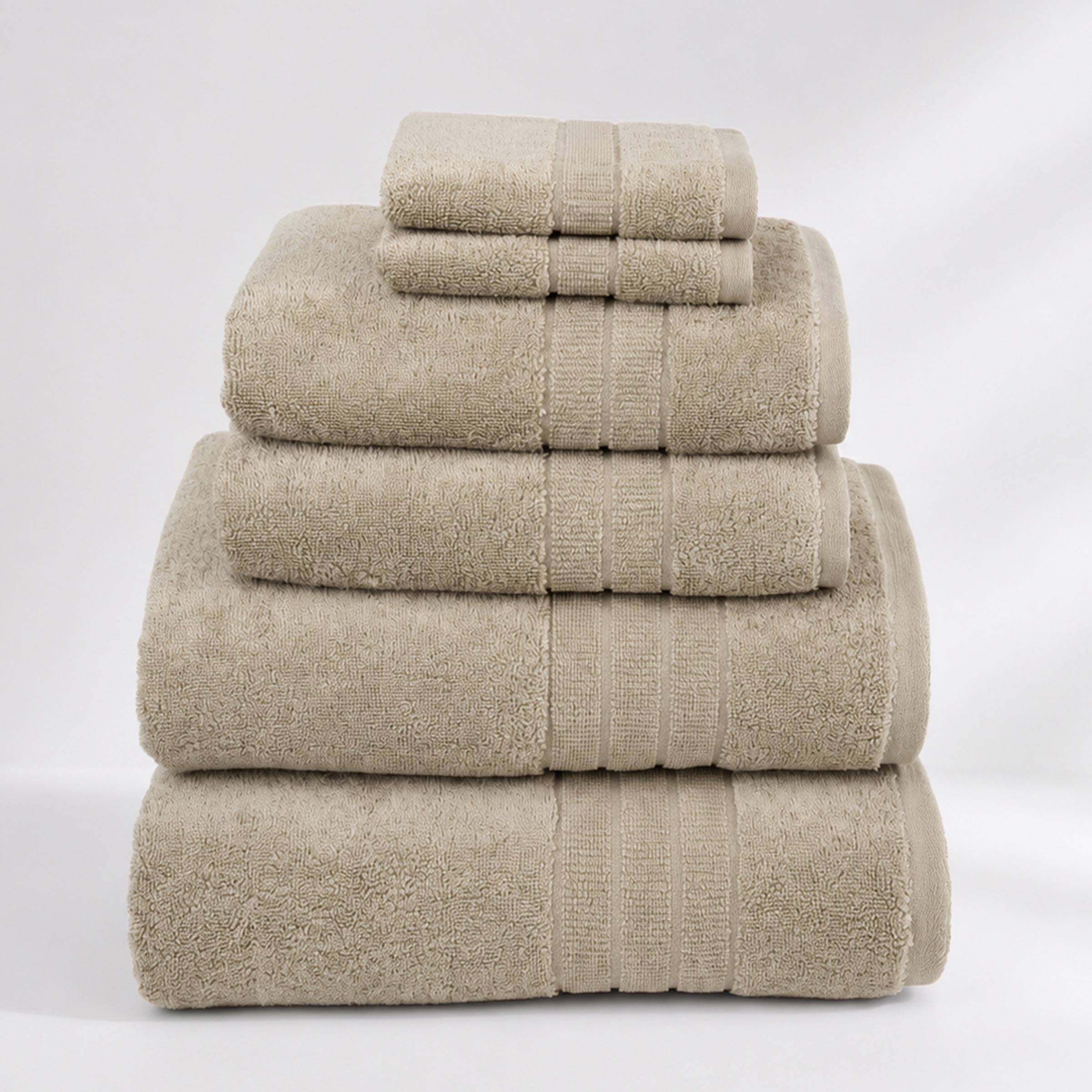 Soft Turkish Organic Cotton Bath Towel Bundle