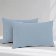 GOTS Certified, 100% Organic Cotton Sateen Pillowcase Pair