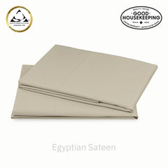 Signature Egyptian Cotton Sateen Pillowcase Pair