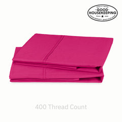Everyday Ease 400 Sateen Cotton Pillowcase Pair