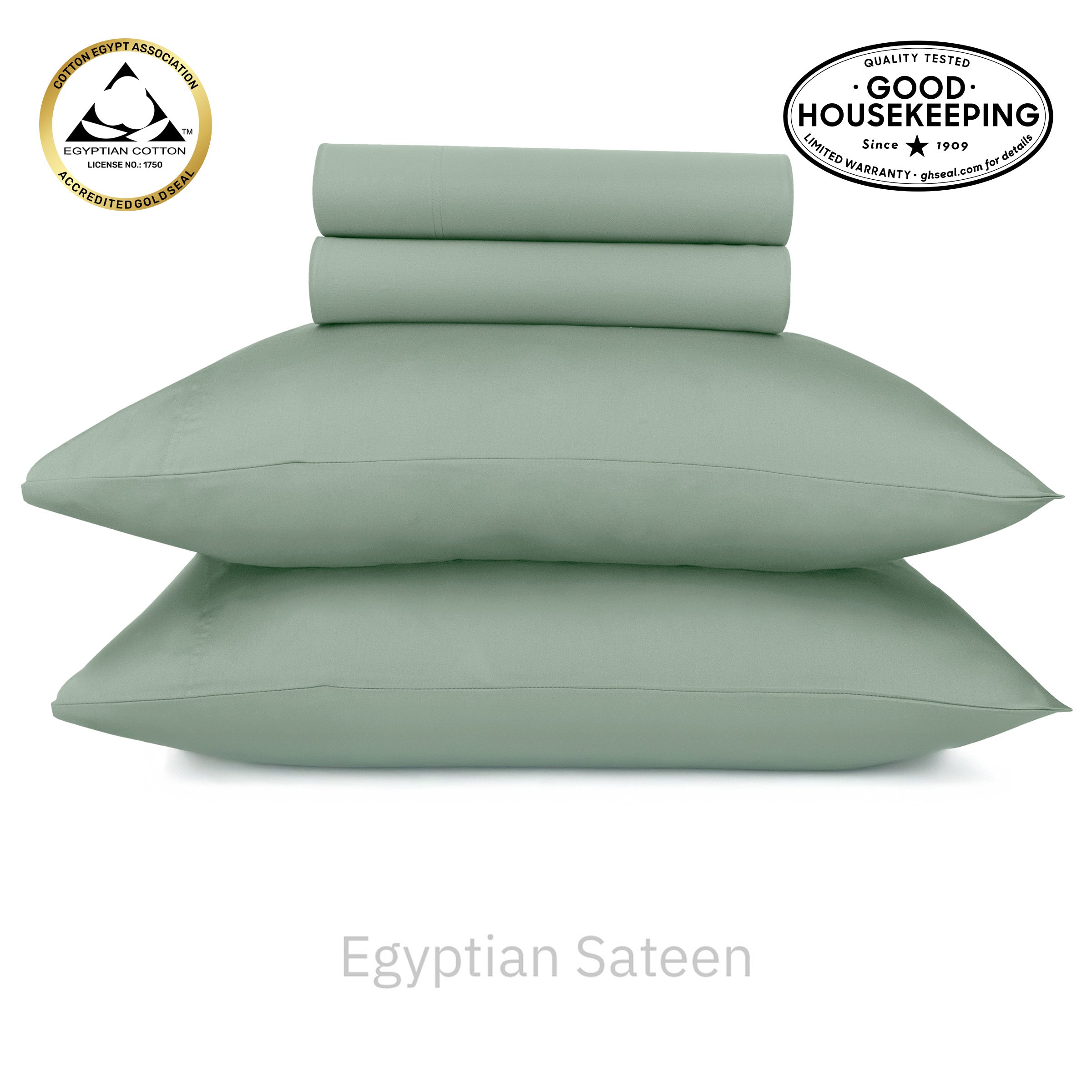 Signature Egyptian Cotton Sateen Sheet Set