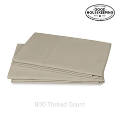 Hotel Luxe 800 Sateen Cotton Pillowcase Pair