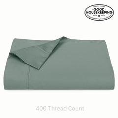 Everyday Ease 400 Sateen Cotton Flat Sheet