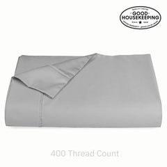 Everyday Ease 400 Sateen Cotton Flat Sheet