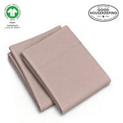 Natural Organic Cotton Sateen Pillowcase Pair