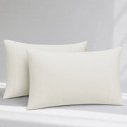 GOTS Certified, 100% Organic Cotton Sateen Pillowcase Pair