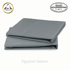Signature Egyptian Cotton Sateen Pillowcase Pair