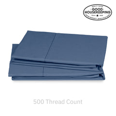 Weekend Soft 500 Sateen Cotton Pillowcase Pair