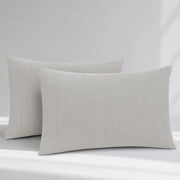 GOTS Certified, 100% Organic Cotton Sateen Pillowcase Pair