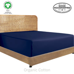 Natural Organic Cotton Percale Fitted Sheet