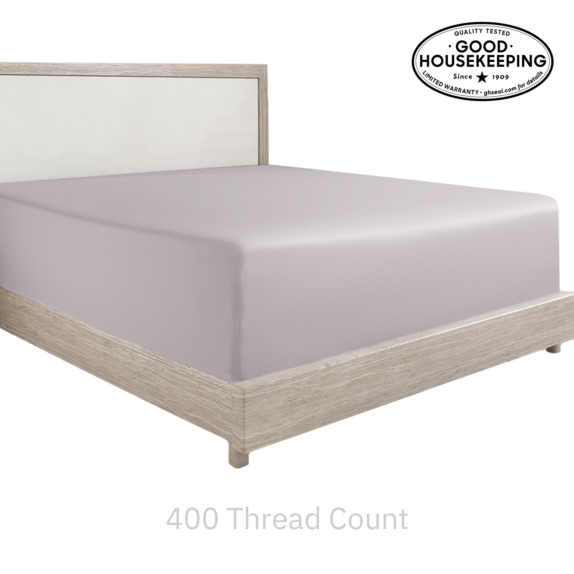 Everyday Ease Sateen 400 Fitted Sheet Only - California Design Den