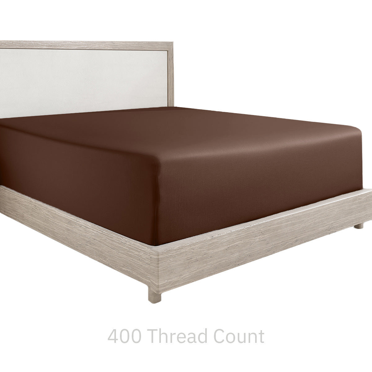 Everyday Ease Sateen 400 Fitted Sheet Only - California Design Den