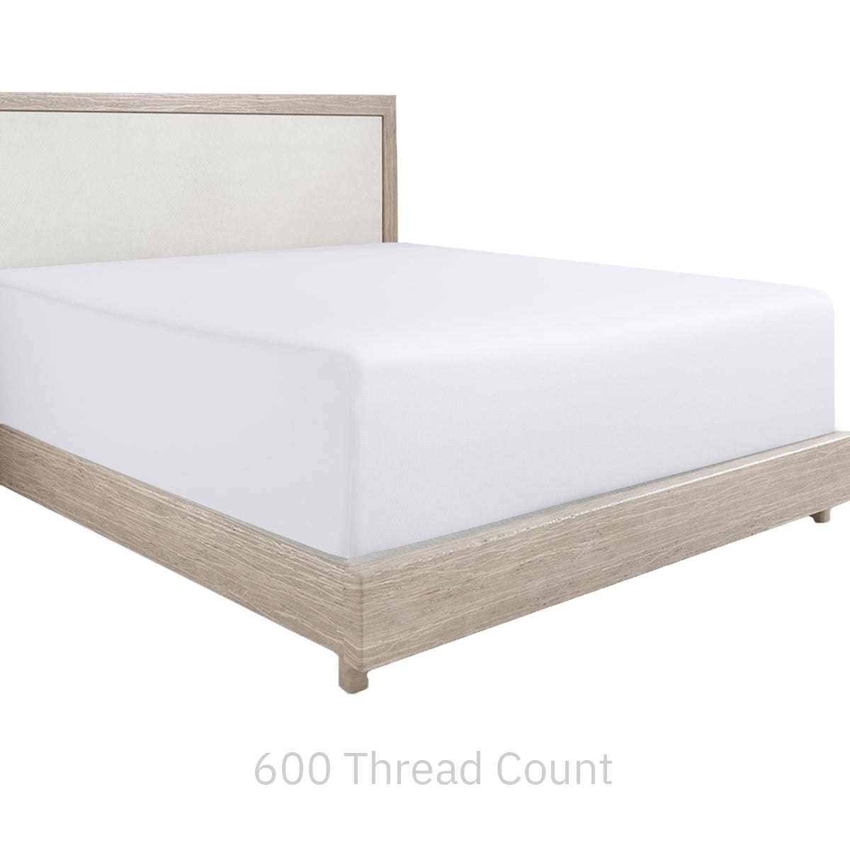 Restful Retreat Sateen 600 Fitted Sheet Only - California Design Den