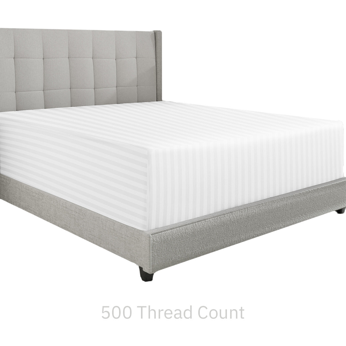 Weekend Soft Sateen 500 Fitted Sheet Only - California Design Den