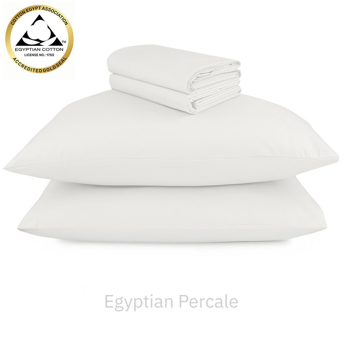 Signature Egyptian Percale Sheet Set - California Design Den