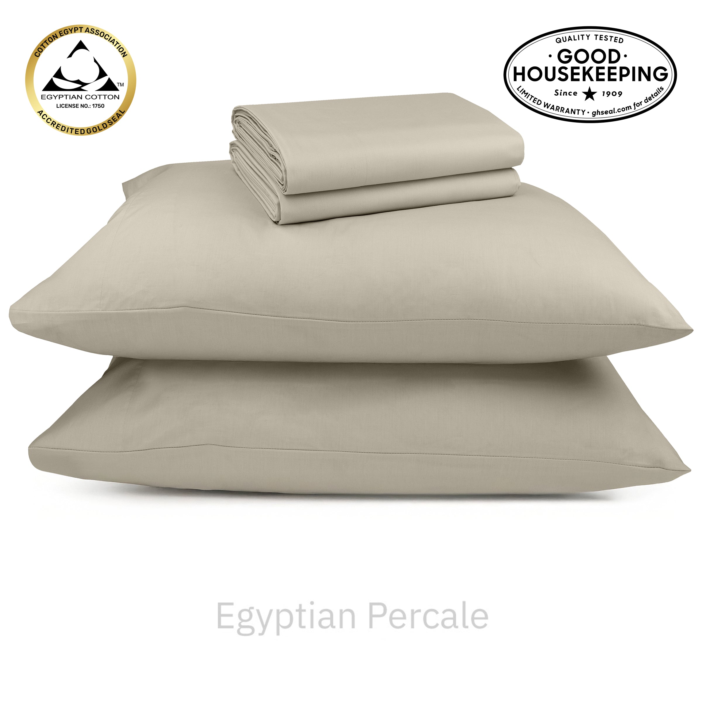 Signature Egyptian Cotton Percale Sheet Set