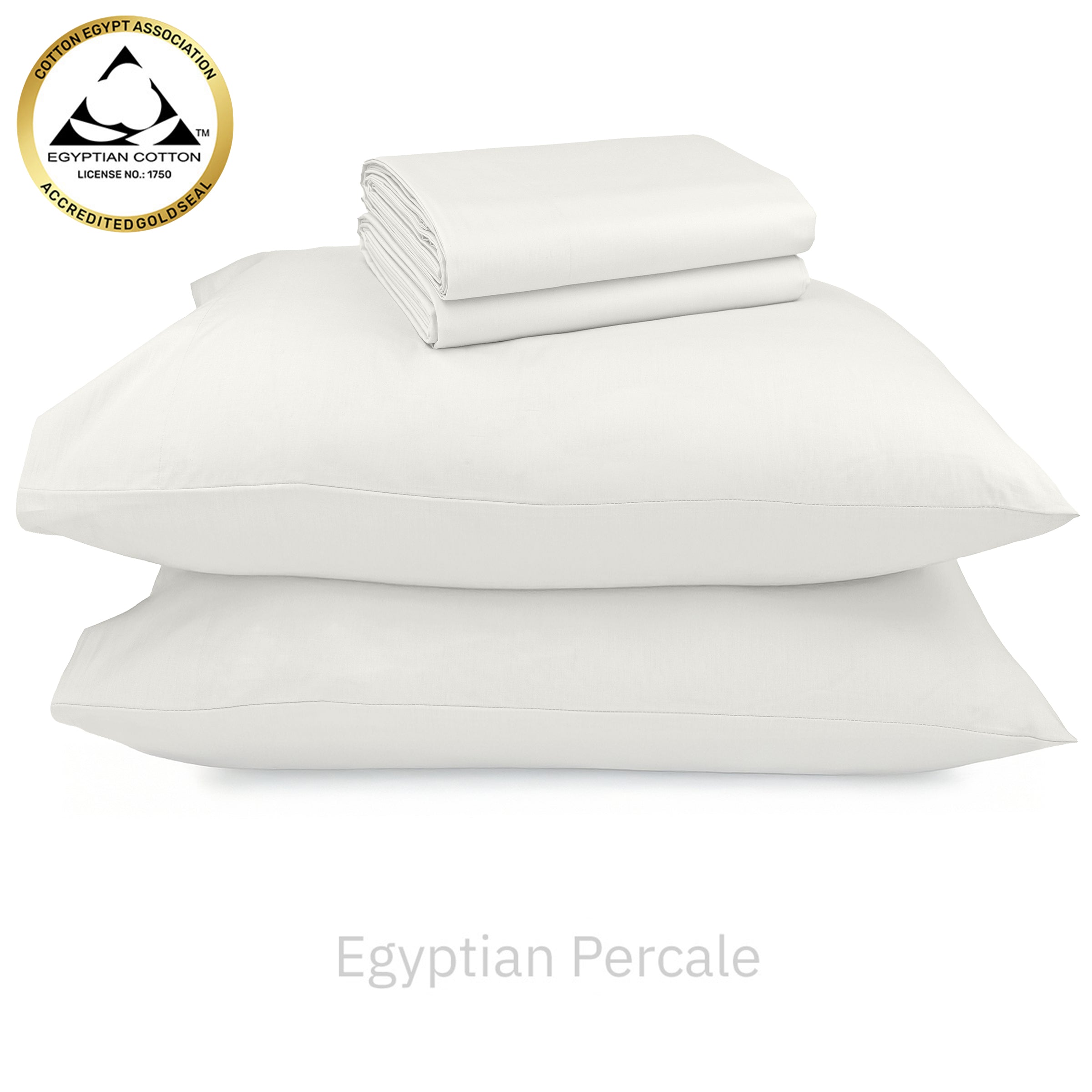 Signature Egyptian Percale Sheet Set