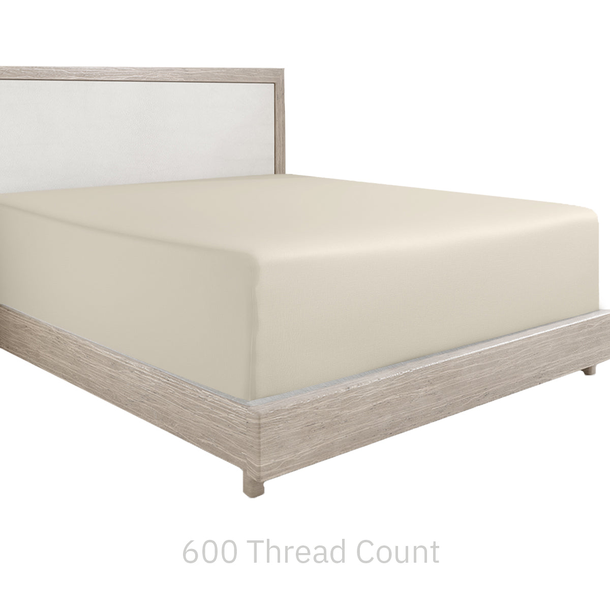 Restful Retreat Sateen 600 Fitted Sheet Only - California Design Den