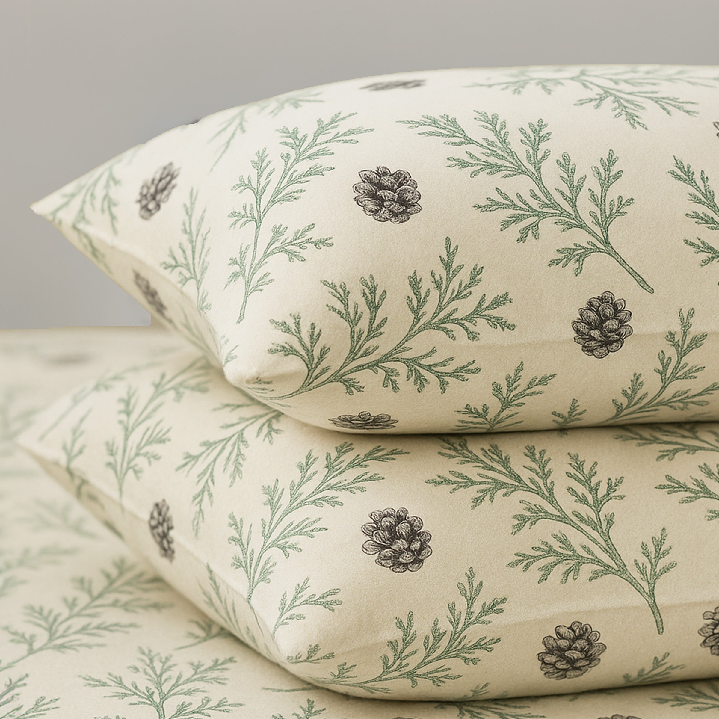 Premium Portuguese Cotton Flannel Sheet Set