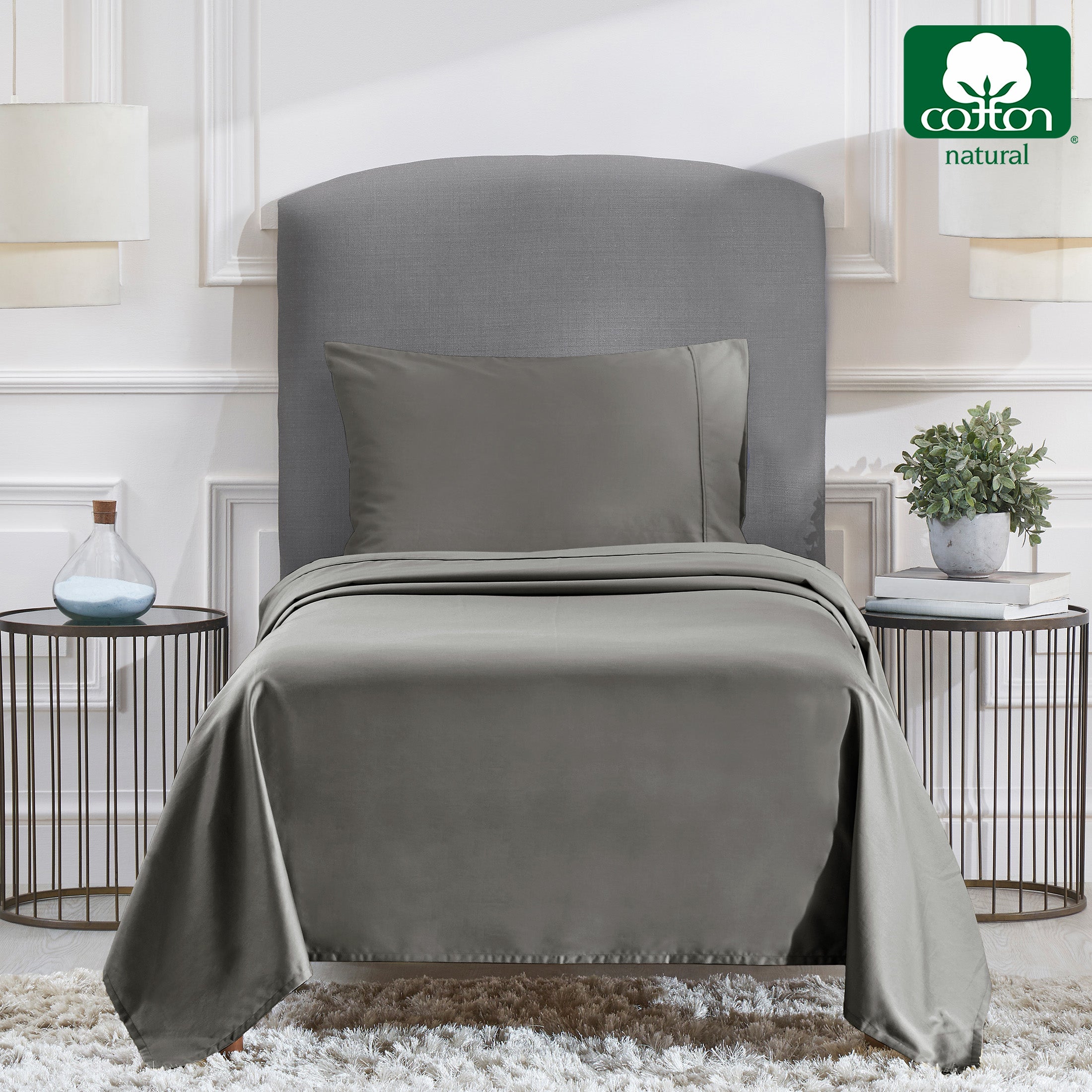 Everyday Ease 400 Sateen Cotton Sheet Set - California Design Den