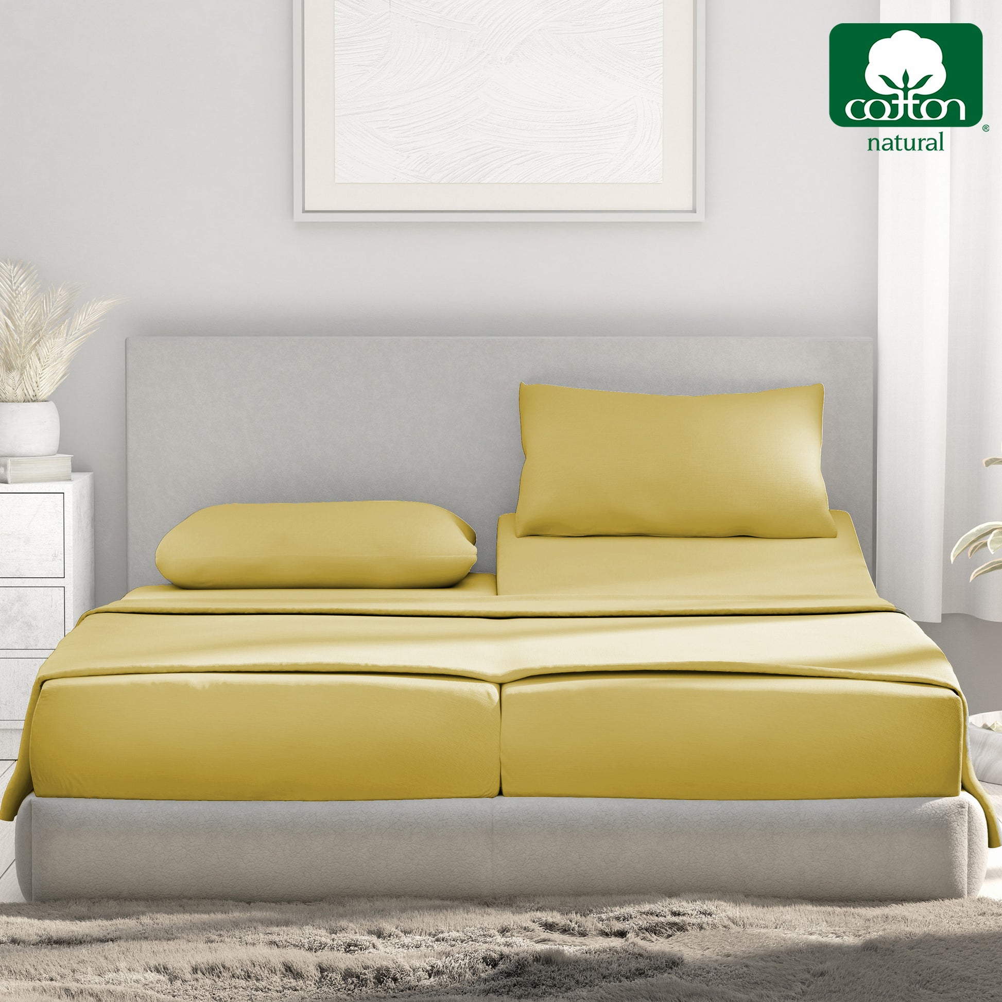 Everyday Ease 400 Sateen Cotton Sheet Set - California Design Den