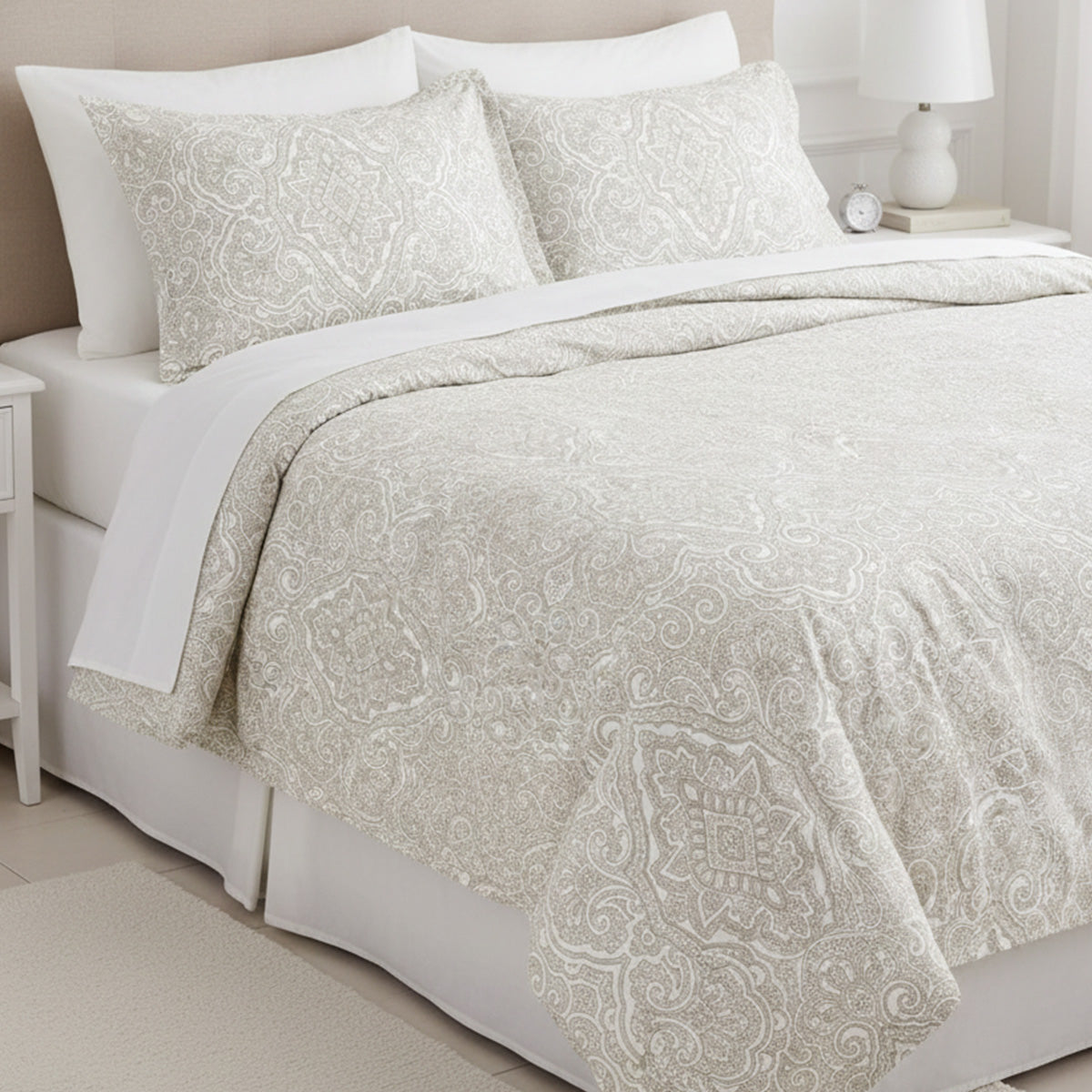 Everyday Ease Sateen 400 Duvet Cover Set - California Design Den