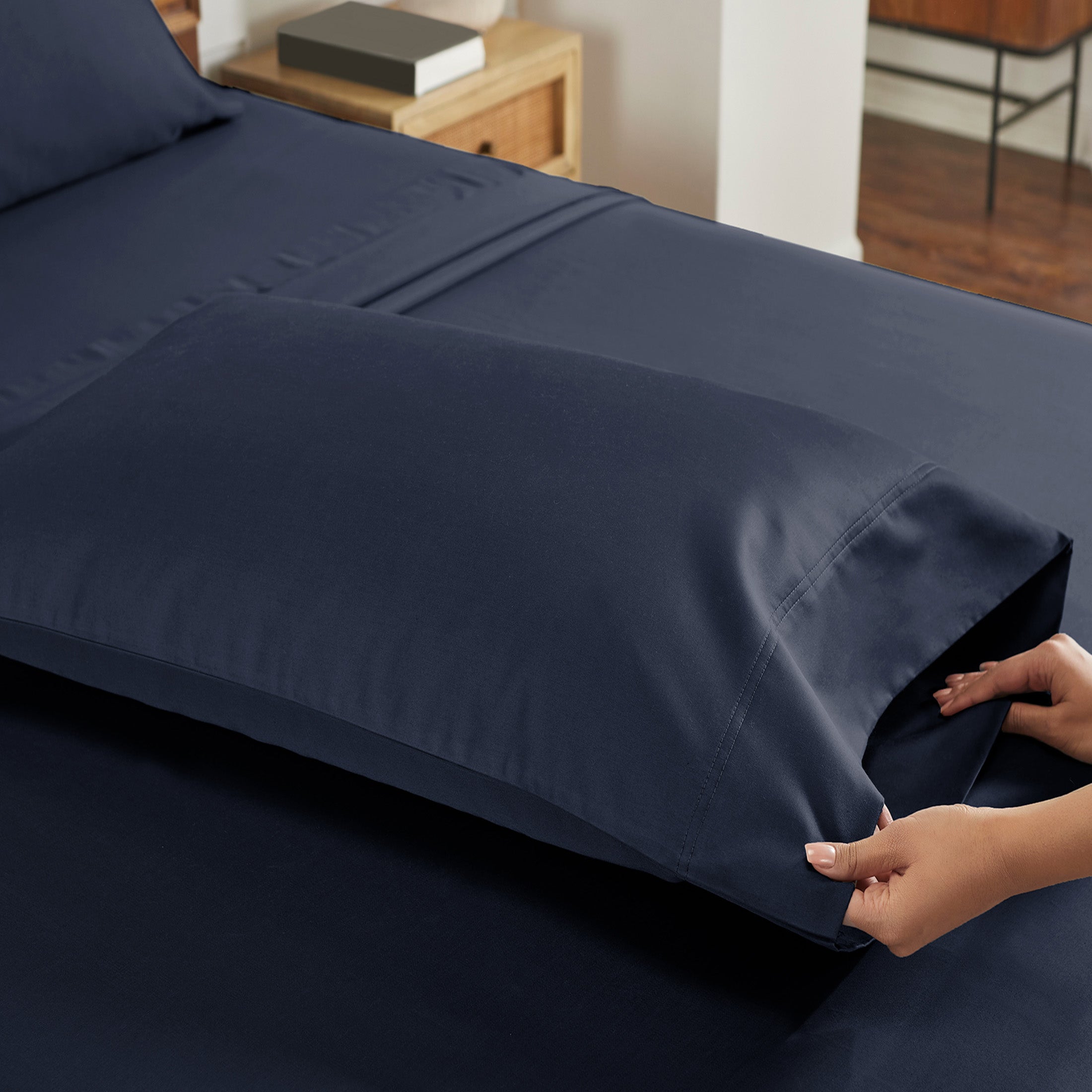Pillowcase Pair - 800 Thread Count - Lavish Luxury - California Design Den