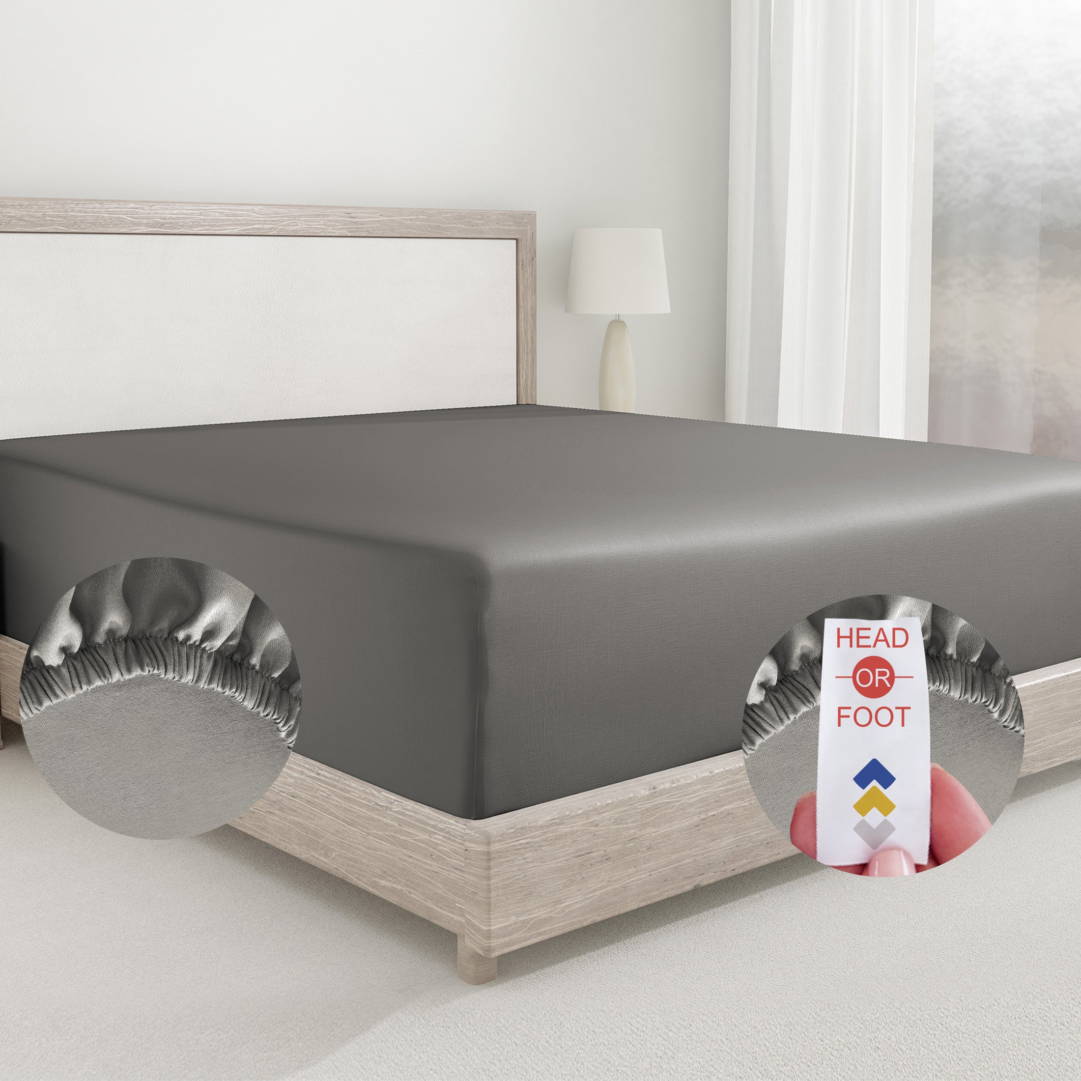 Everyday Ease 400 Sateen Cotton Sheet Set - California Design Den