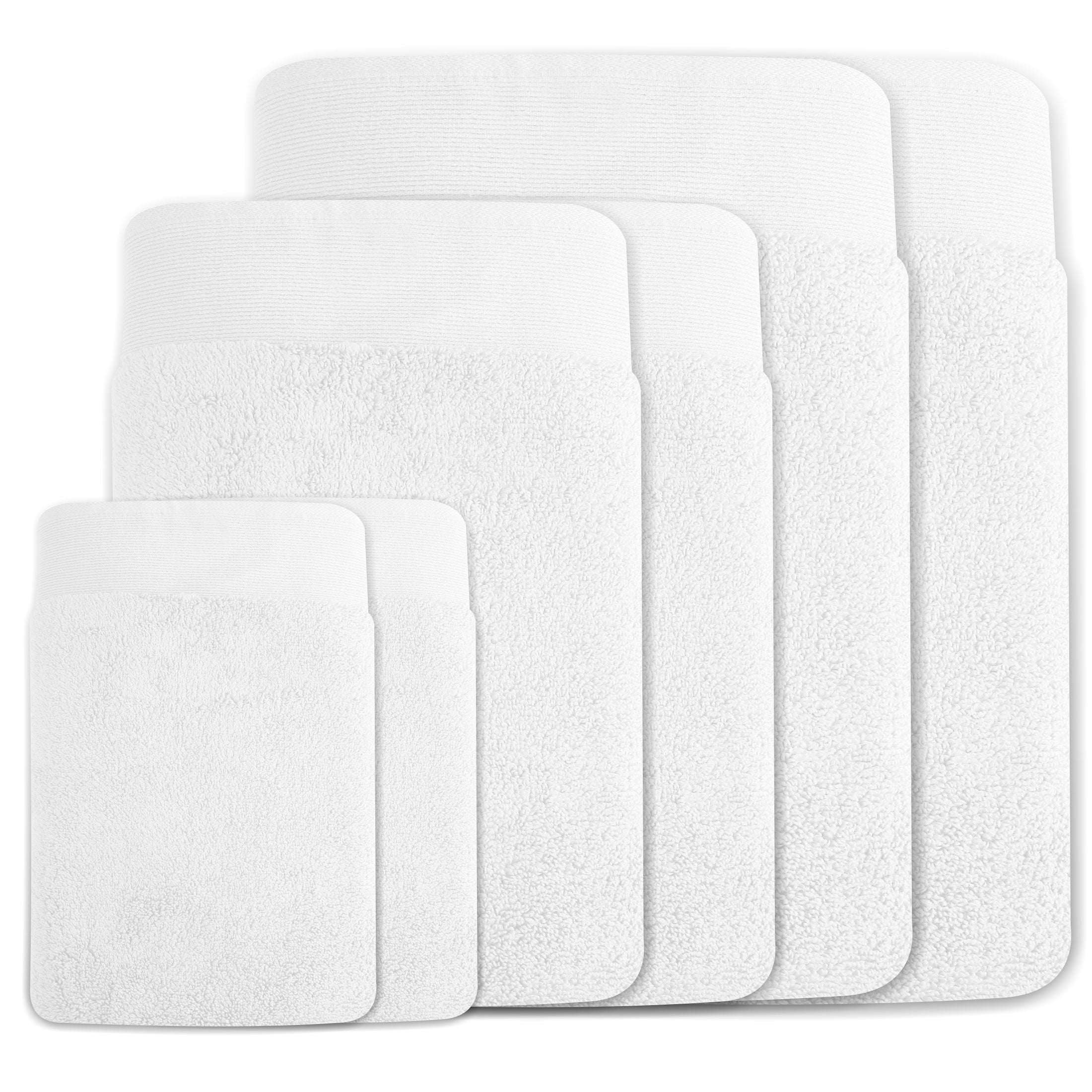 Signature Comfort 6-Piece Bath Towel Set (Pack of 4) - California Design Den
