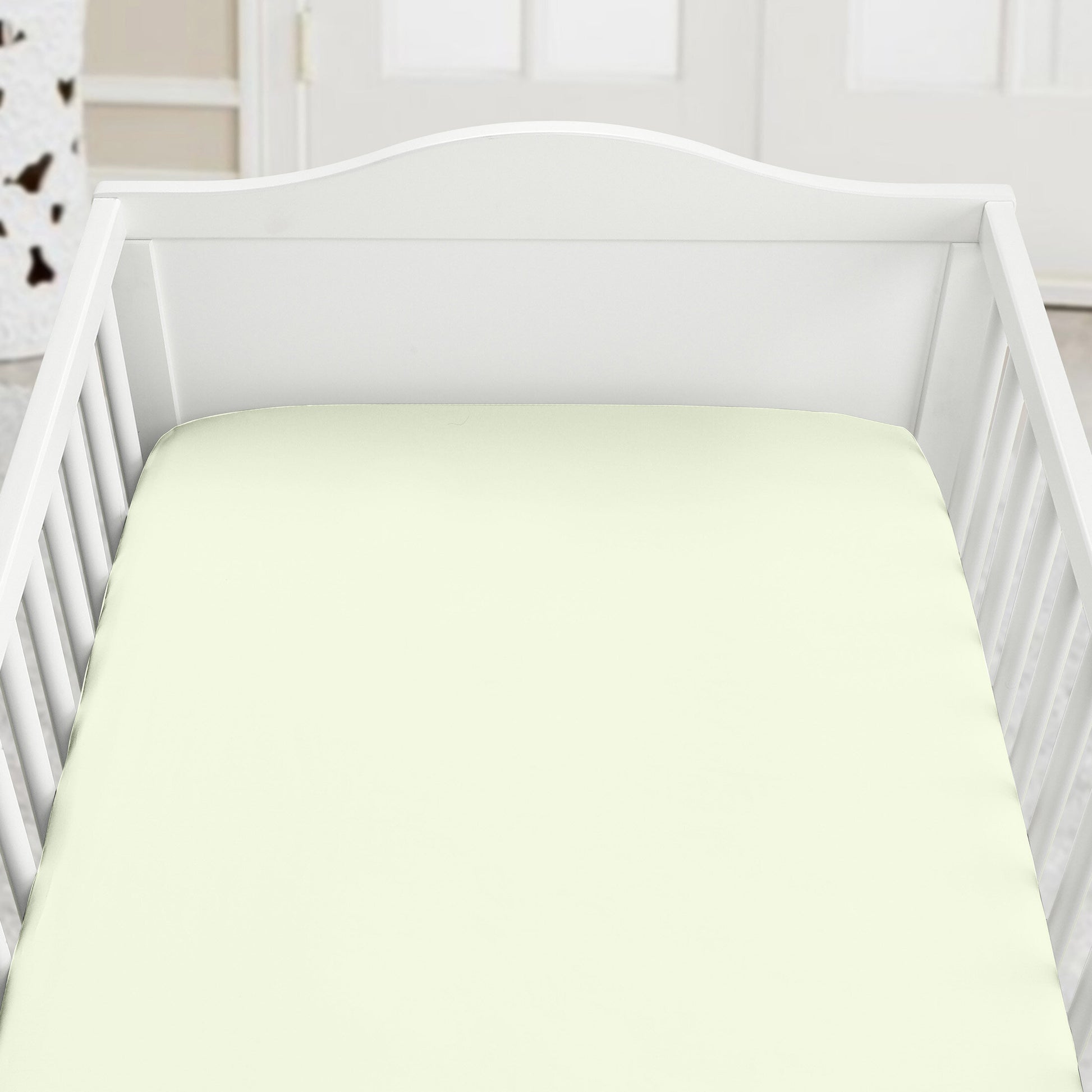 2-Pack Crib Fitted Sheets Sub Title - 100% Organic Cotton - California Design Den