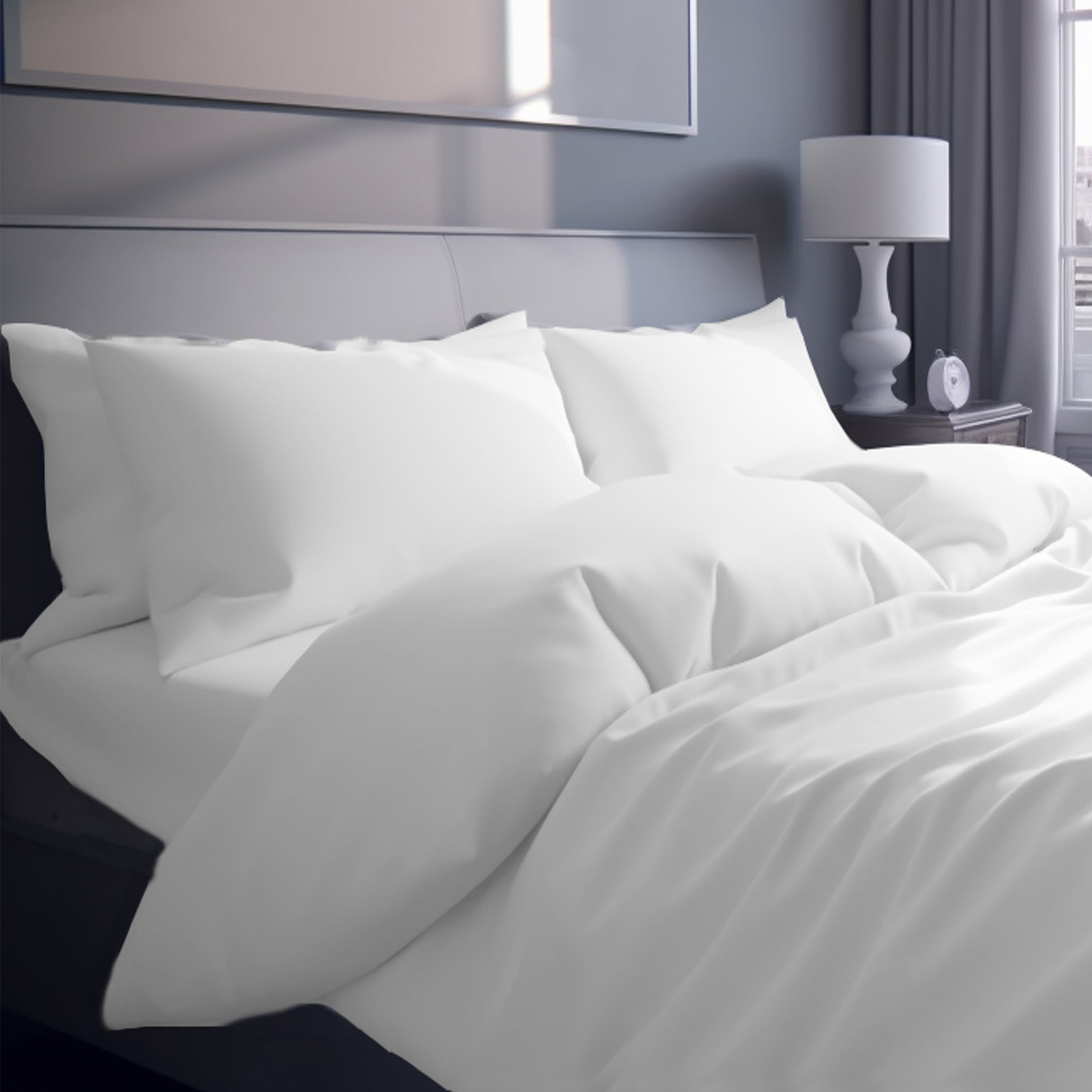 Everyday Ease 400 Sateen Cotton Sheet Set - California Design Den