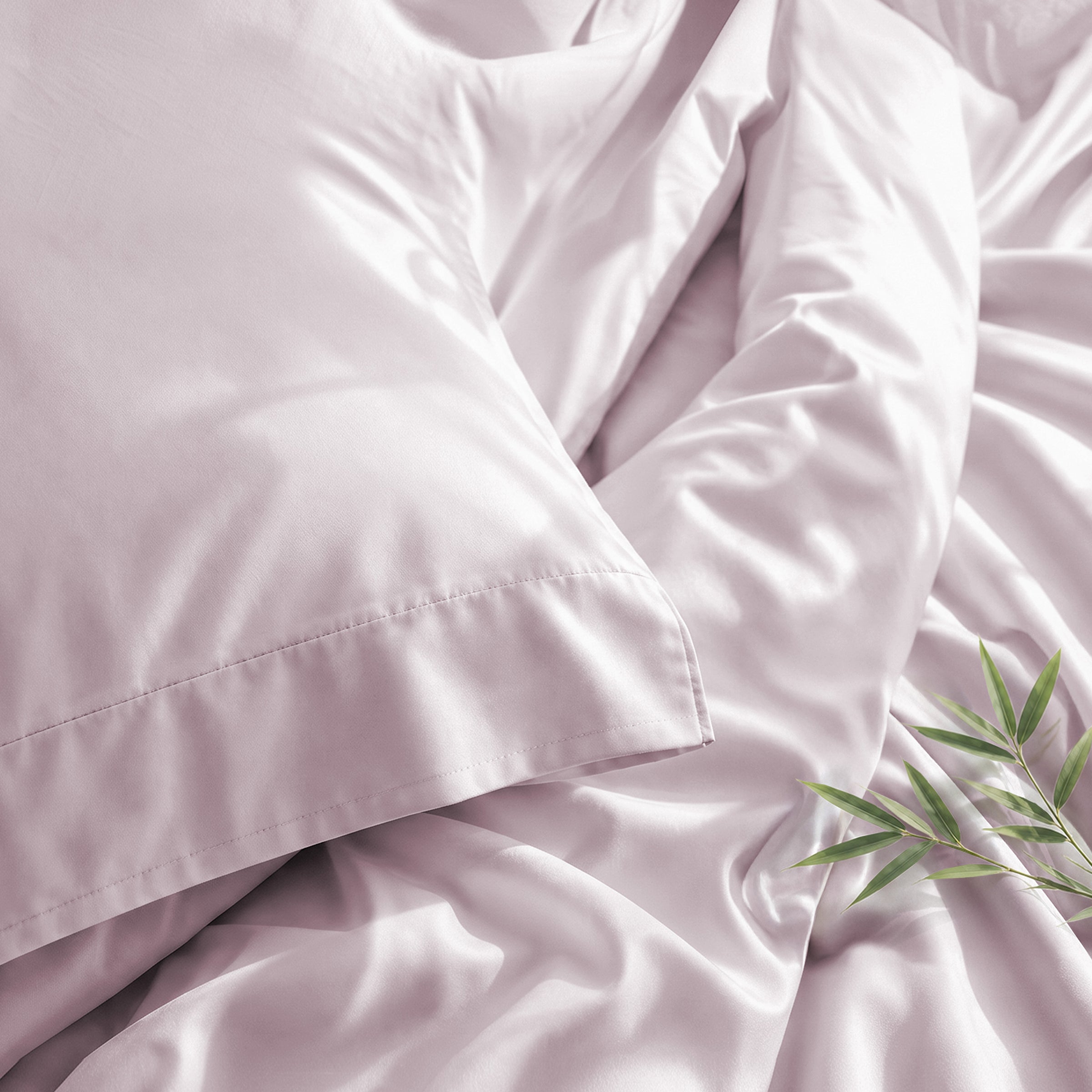 Signature Bamboo Viscose Sateen Pillowcase Pair